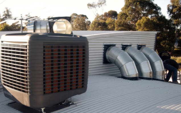 Evaporative Cooling System